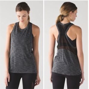Lululemon Work the Circuit Tank Top Built in Bra